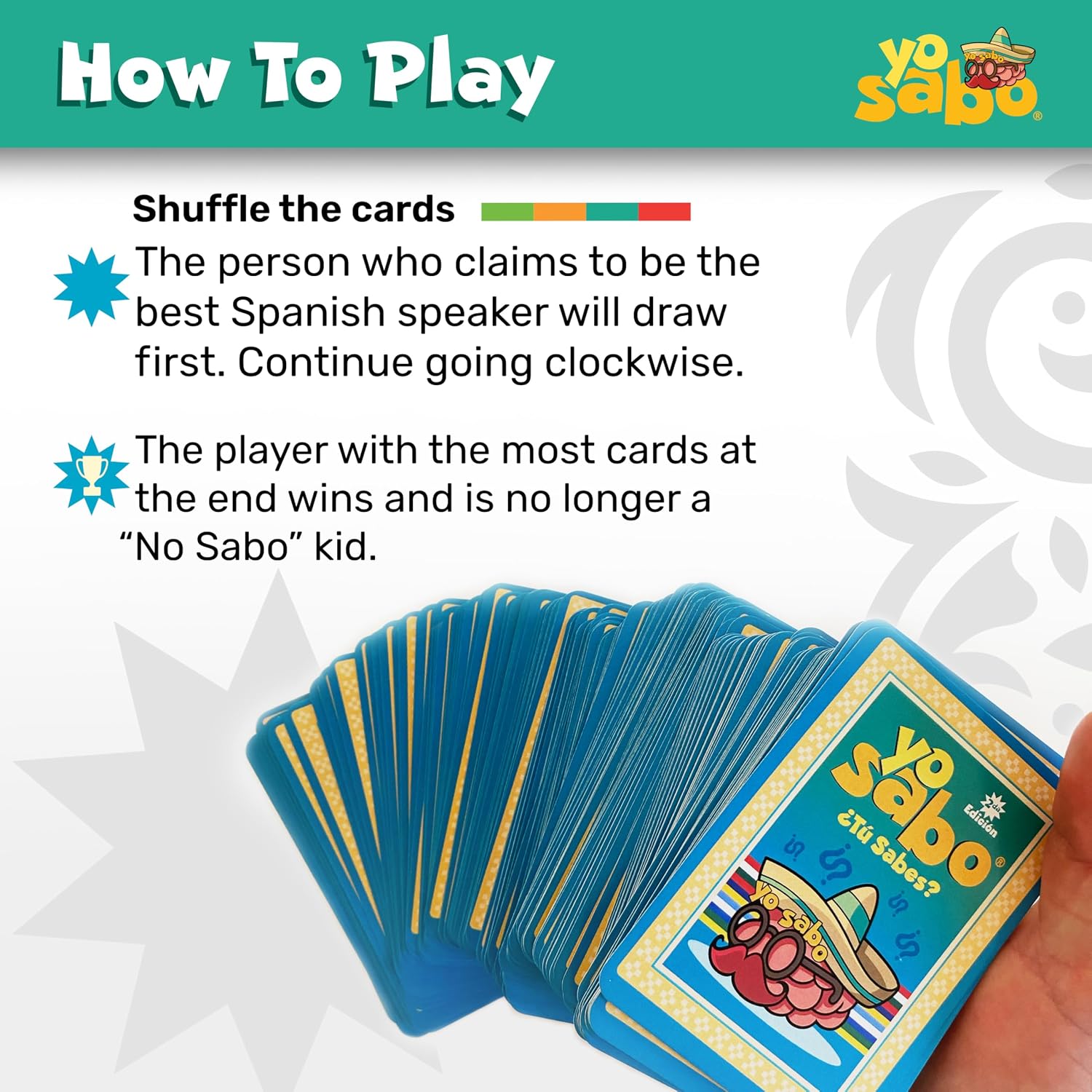 Edition 2 - Family Friendly Bilingual Card Game