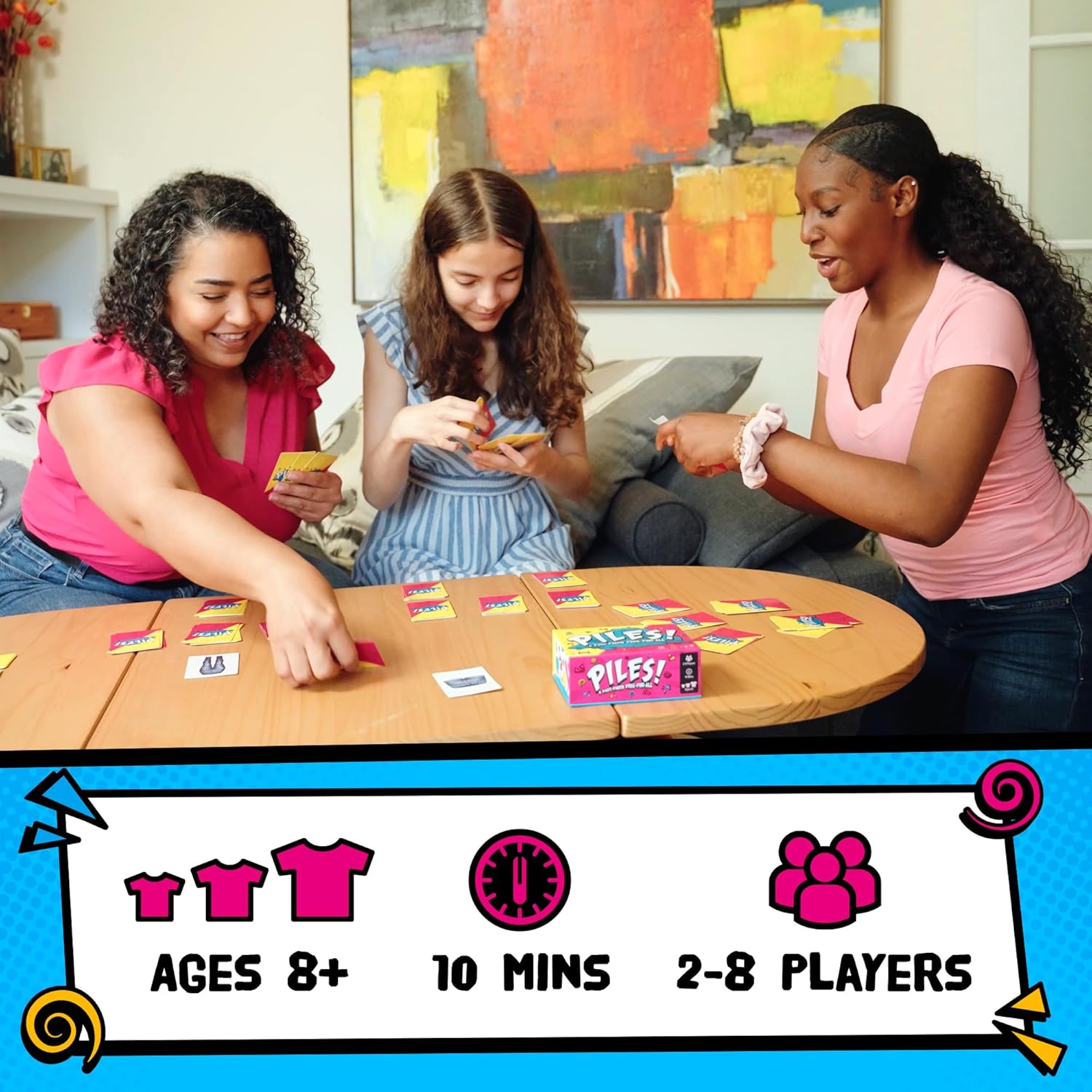 Lost Boy Entertainment Piles Memory Card Game