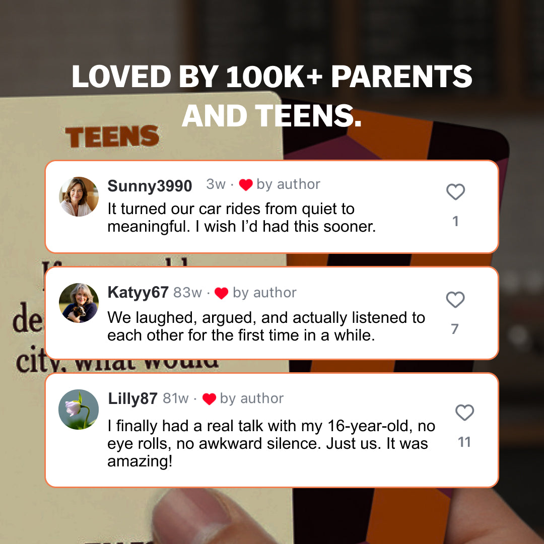 TALES Teens Edition Card Game - Reconnect. Listen. Grow together.