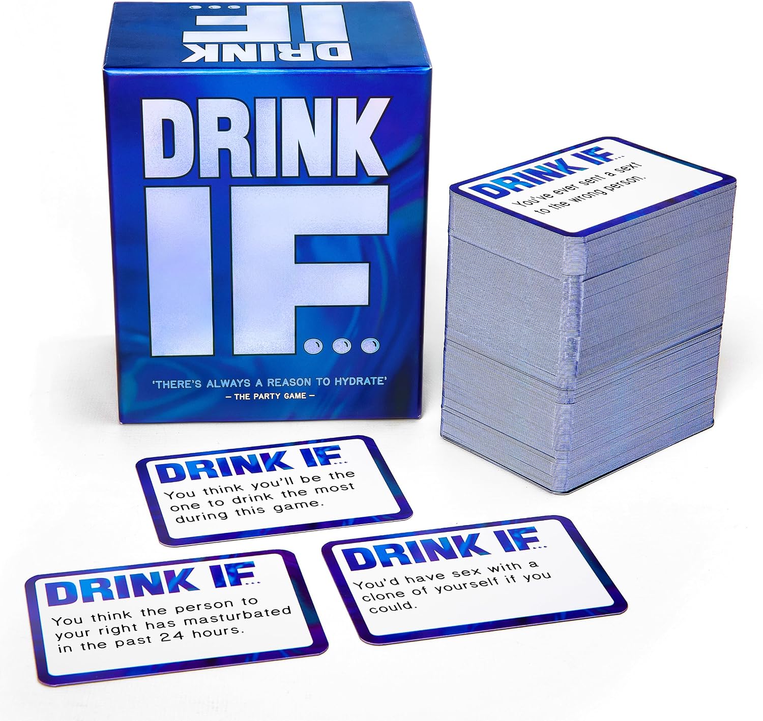Drink If Adult Drinking Card Game | Party Icebreaker for Groups | Nice Adult Gift