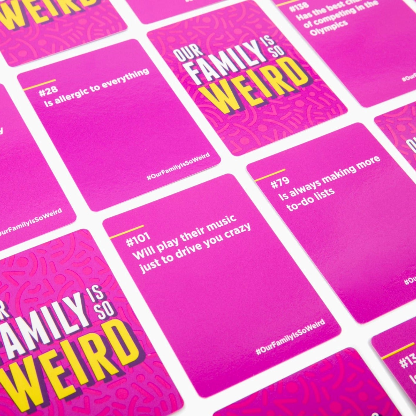 Our Family is So Weird [A Family Card Game]
