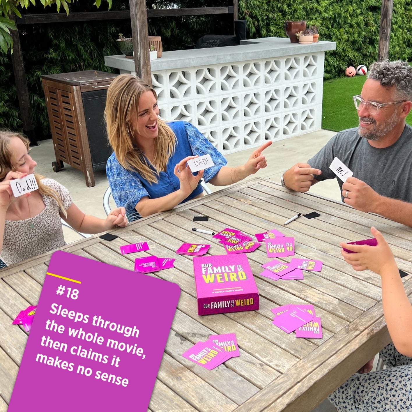 Our Family is So Weird [A Family Card Game]