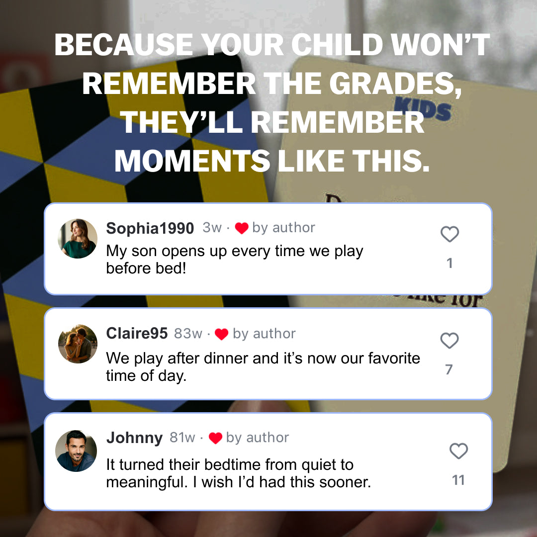 TALES Kids Edition Card Game – Fun Conversation Starters for Kids' learning