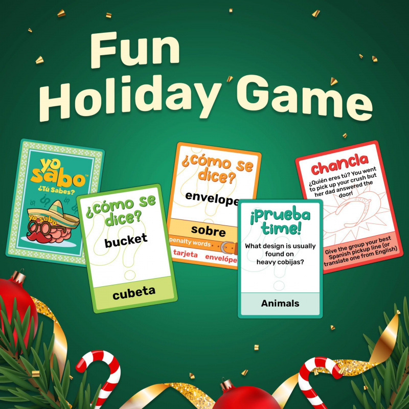 Edition 2 - Family Friendly Bilingual Card Game