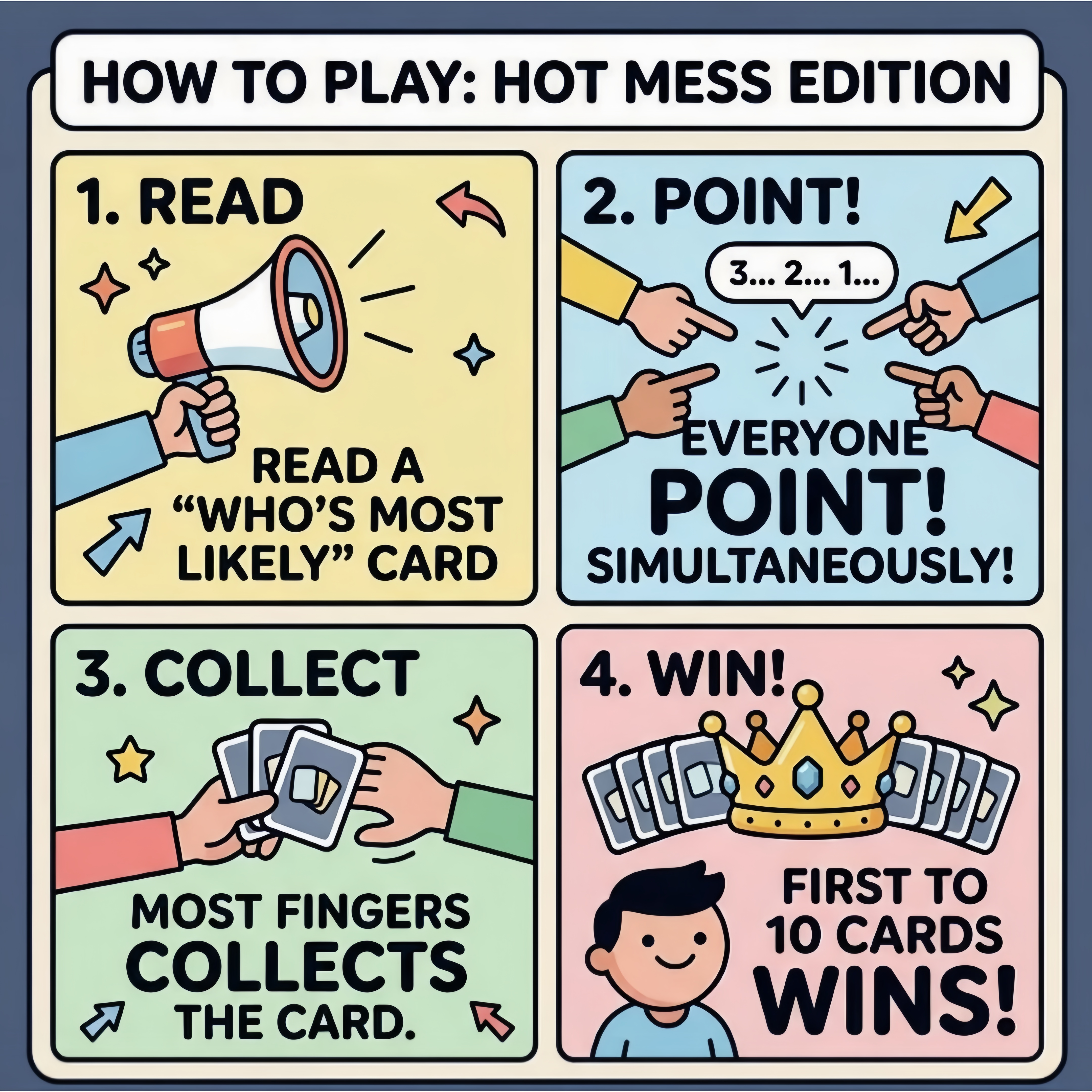 Most Likely To Party Game – Hilarious Question Cards for Game Night