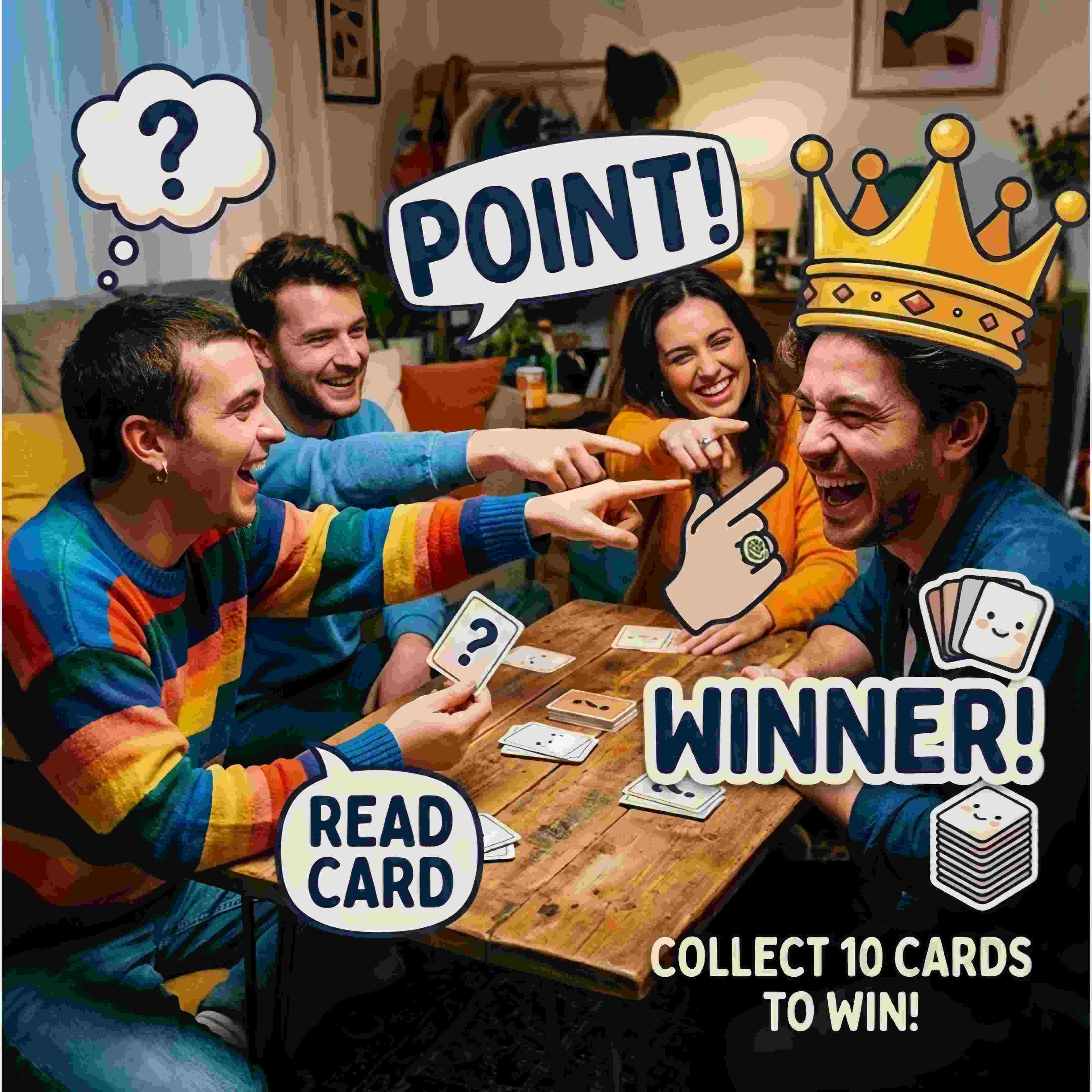 Most Likely To Party Game – Hilarious Question Cards for Game Night