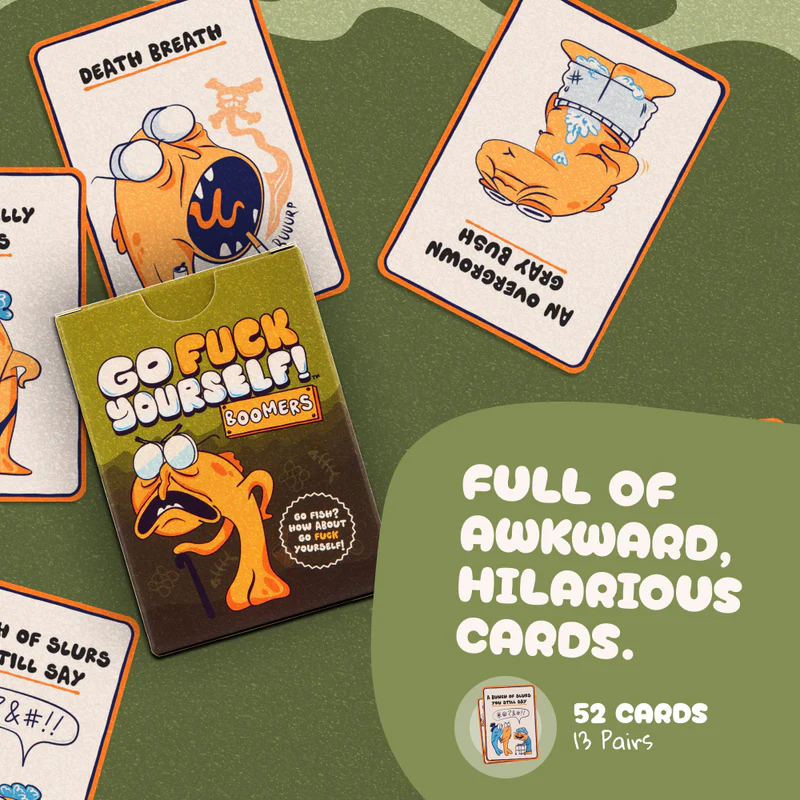Go Fuck Yourself!– Hilarious Adult Party Card Game for Game Nights & Friends