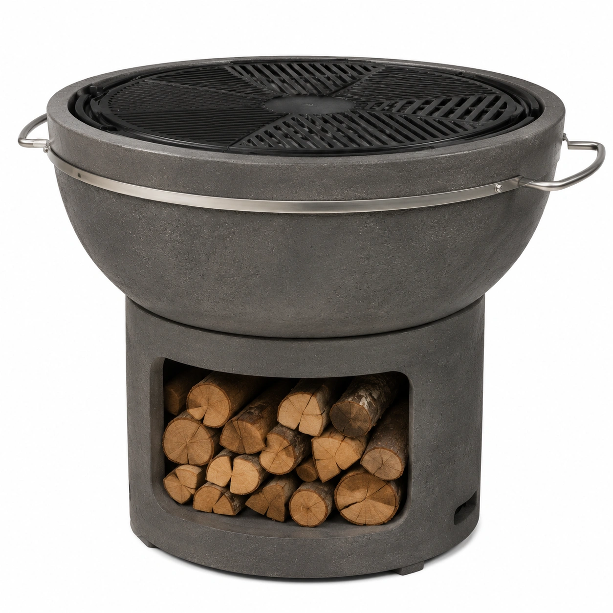 Feuerstelle Garten eckig