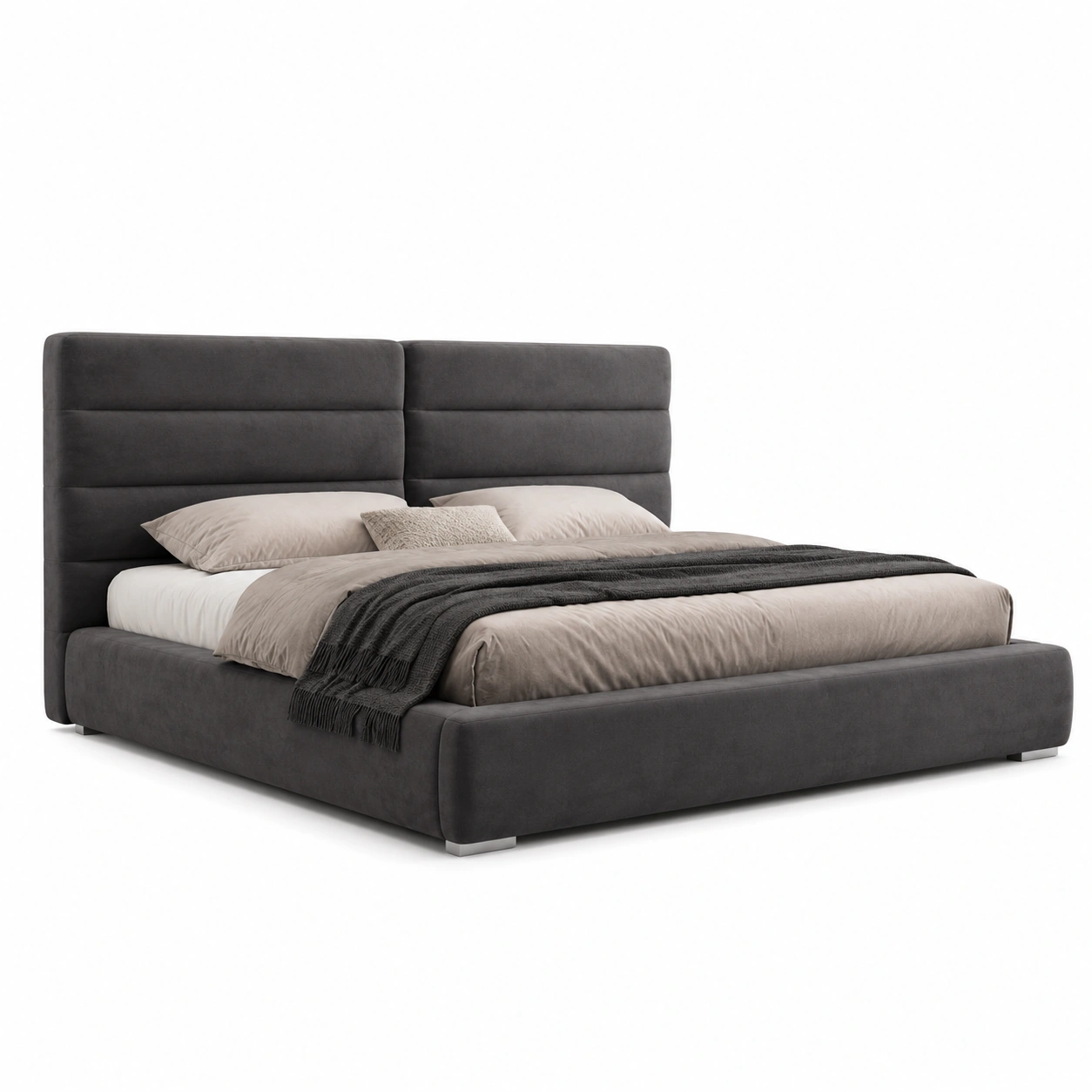 Esstisch mit Polsterst�hlen Beige 12 Personen 320x130 cm