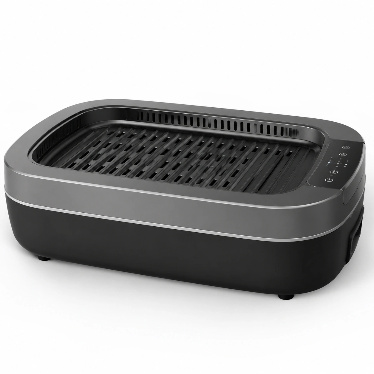 Digitaler Elektrogrill Metallic Grau