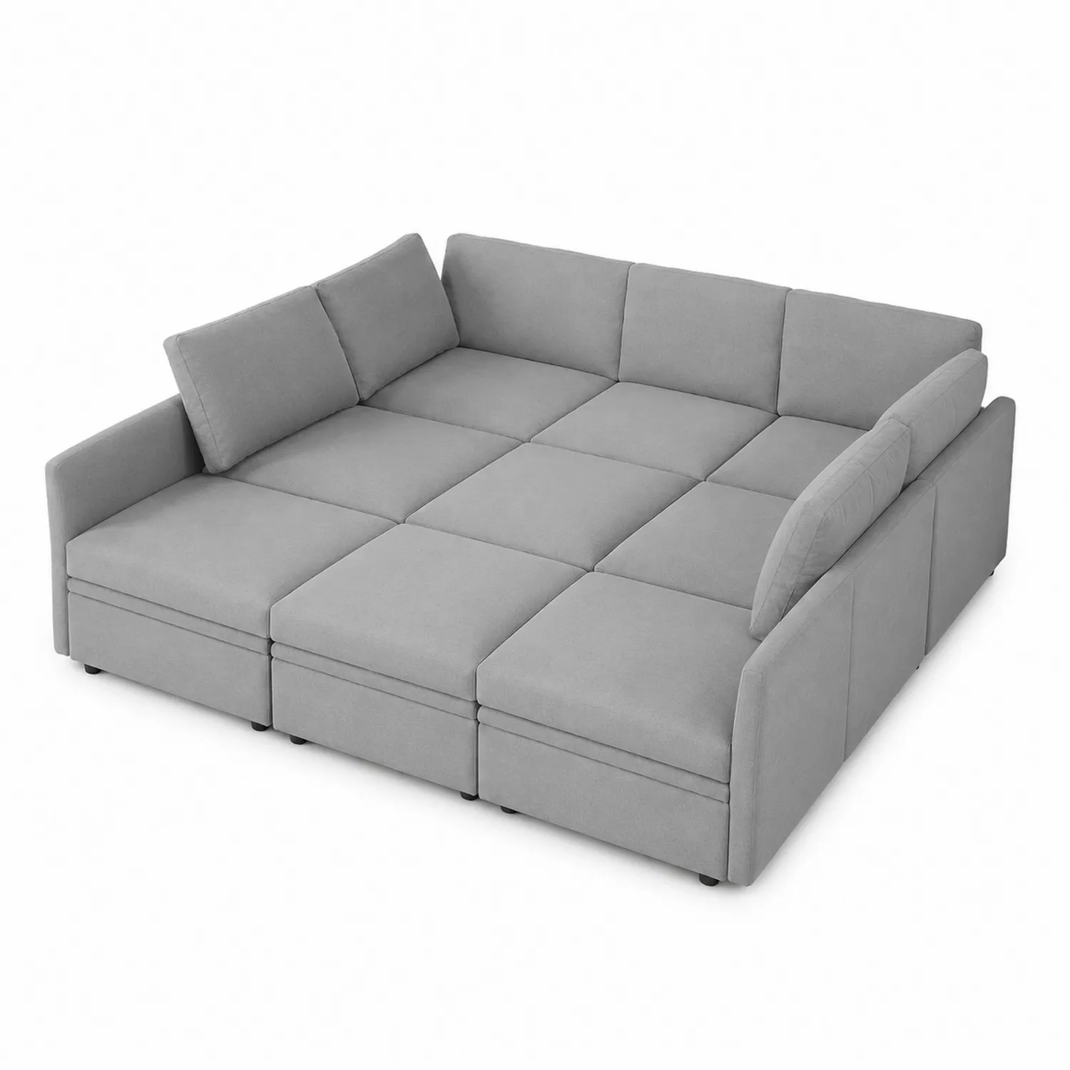 Divano Modulare Grigio