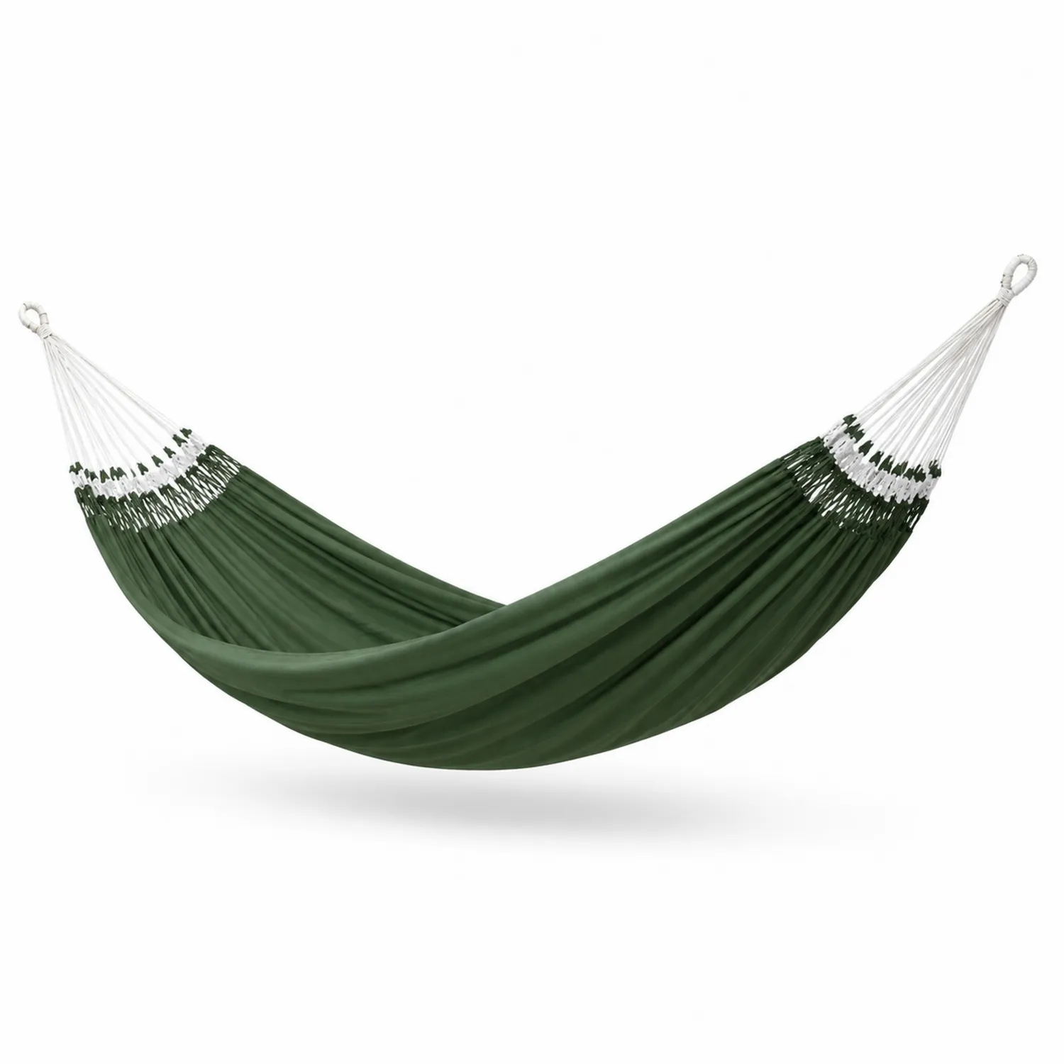 Amaca in Cotone Verde Scuro 200x150 cm