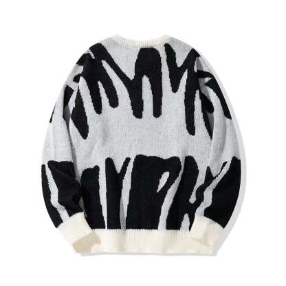 Men's Round Neck Sweater Sweater