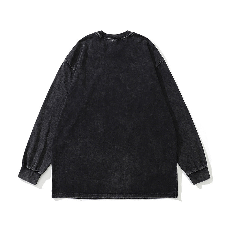 Trendy Design Crew Neck Sweater Men Loose