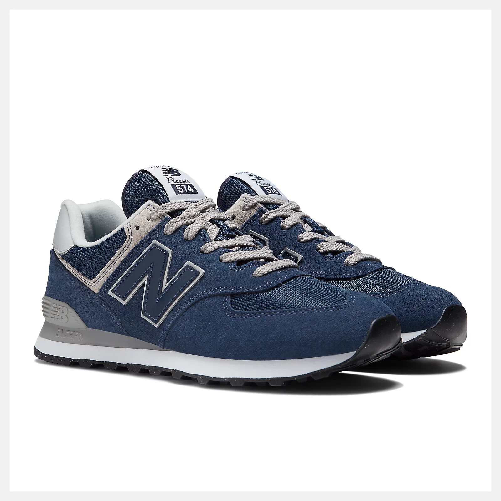 New Balance 574 Core ML574EVN Navy with WHITE