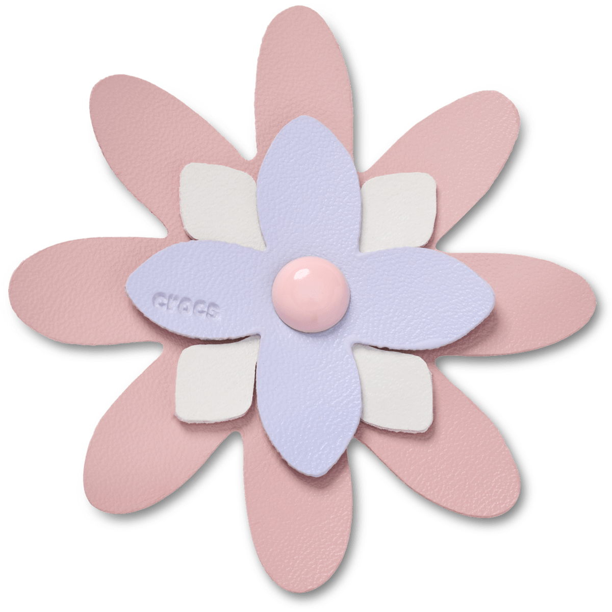 フォー レザー ピンク フラワー