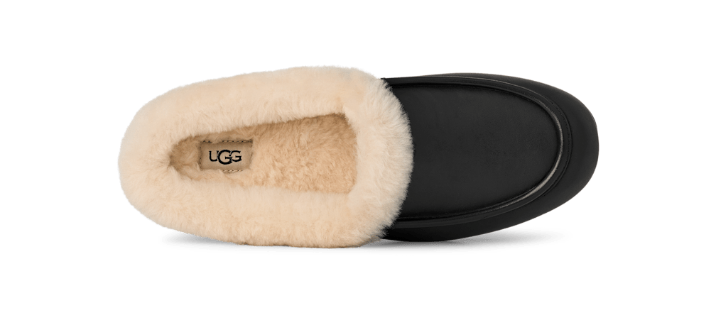 Ansley Mule LTHR - BLACK