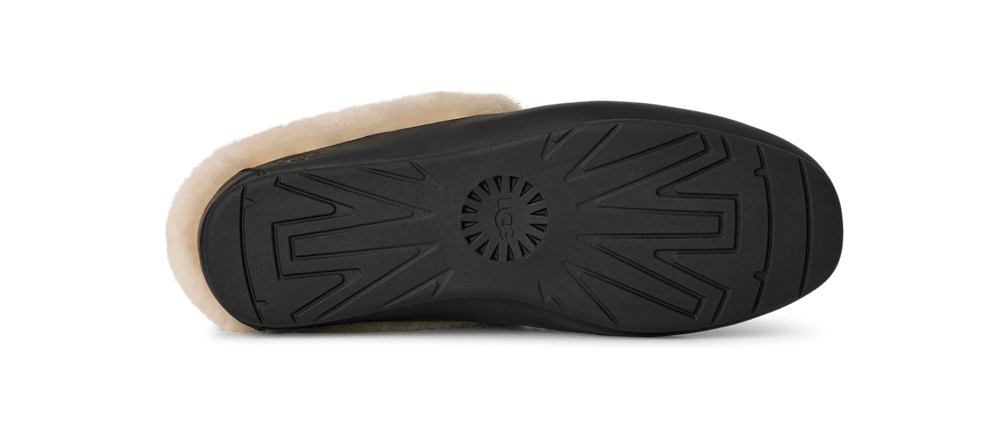 Ansley Mule LTHR - BLACK