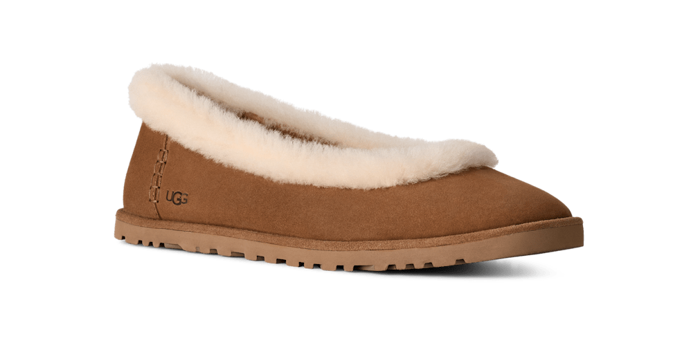 Zora Ballet Flat - CHESTNUT