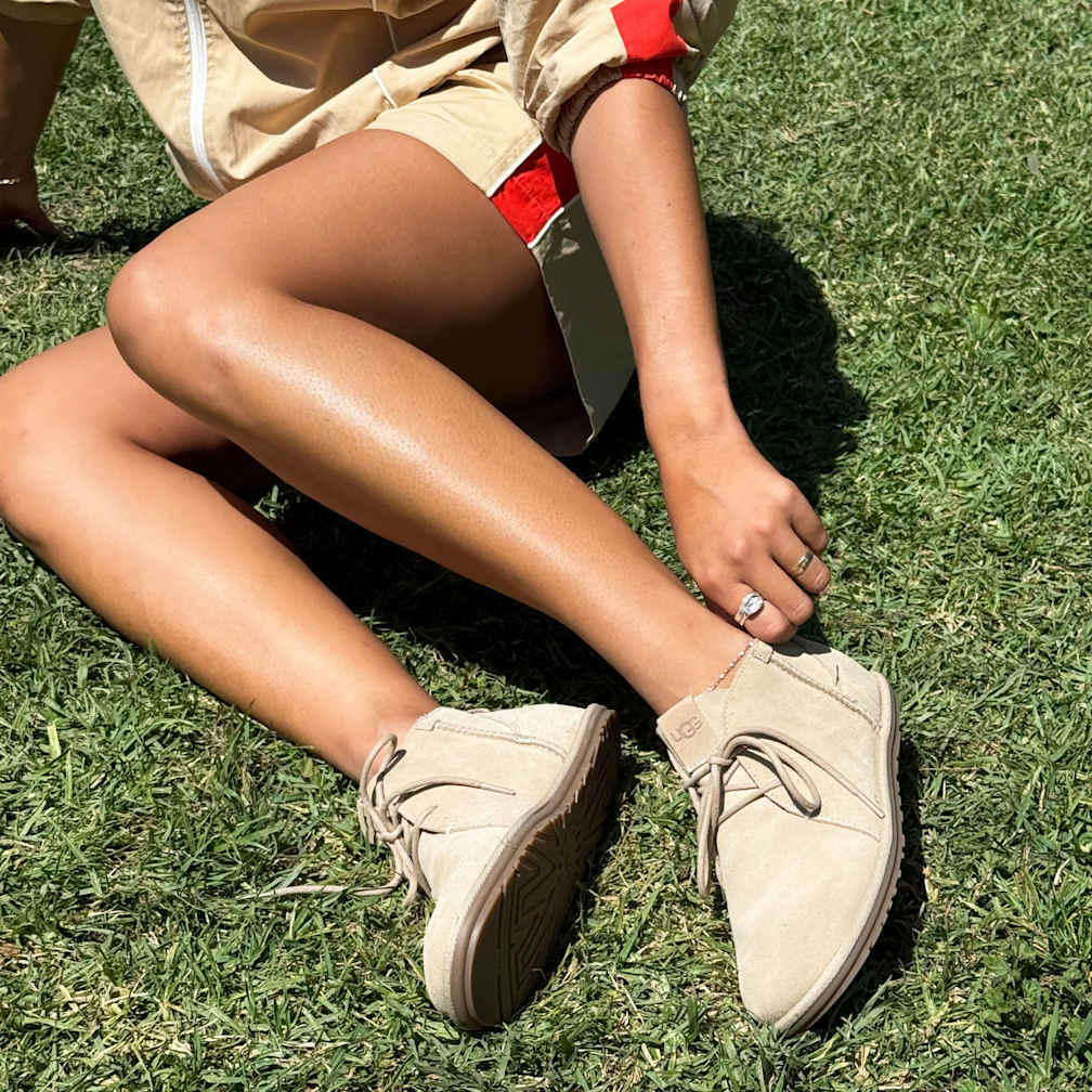 Classic Deconstructed Lace-Up - SAND