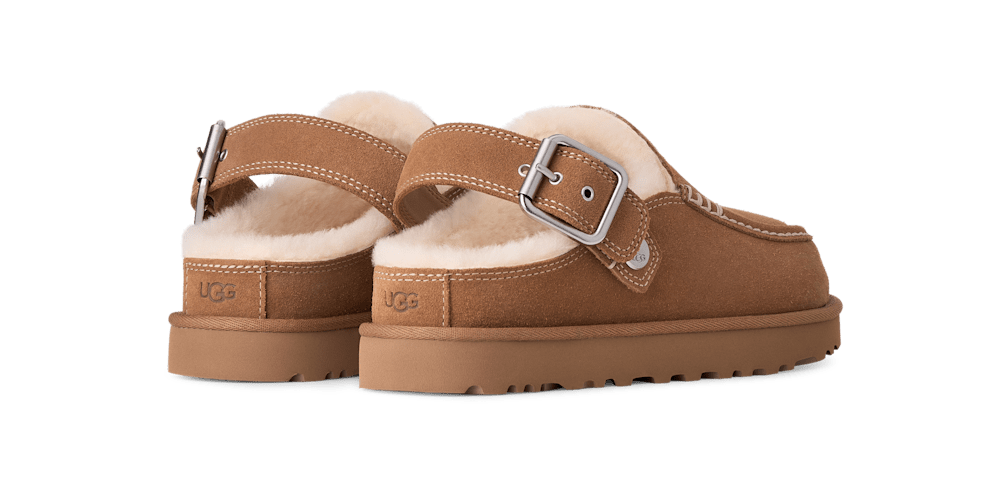 Goldenstar Evelina Clog - CHESTNUT