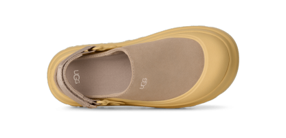 GoldenGlow Suede Clog - MOONLIGHT