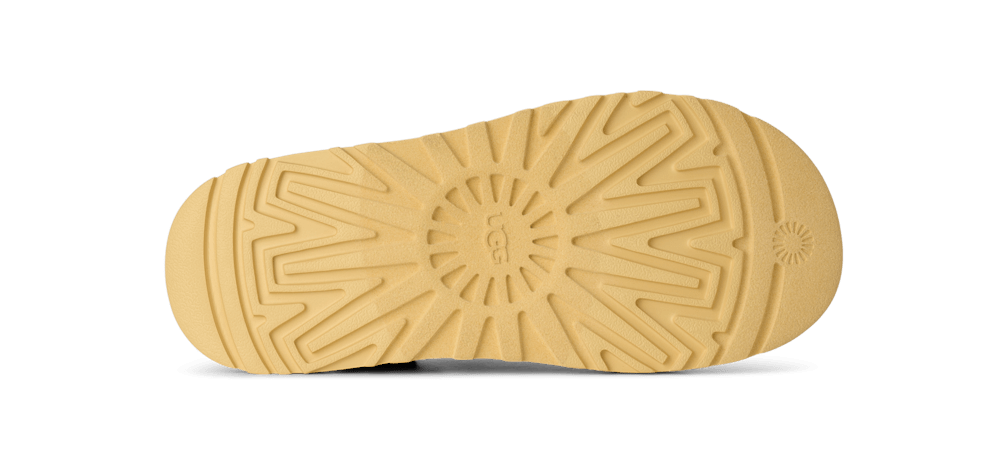 GoldenGlow Suede Clog - MOONLIGHT