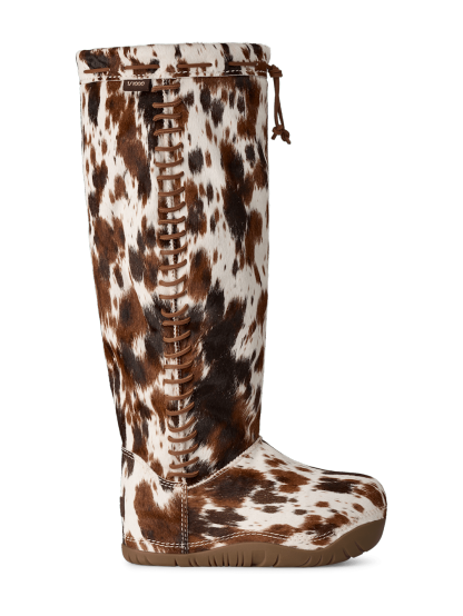 Bucked Tall Boot - BROWN MULTI