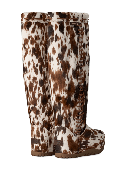 Bucked Tall Boot - BROWN MULTI