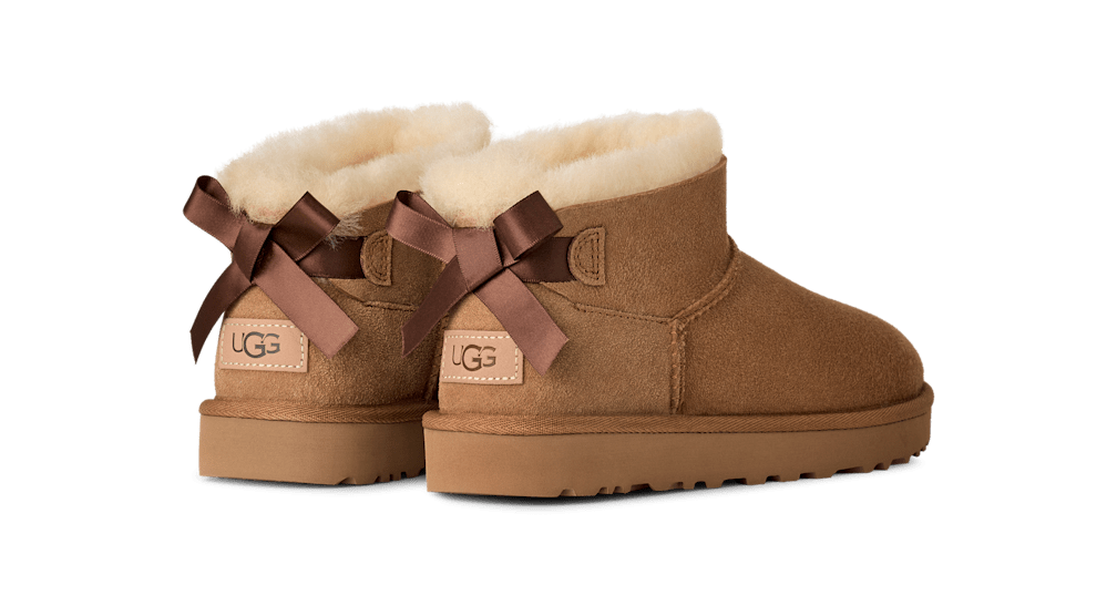 Ultra Mini Bailey Bow - CHESTNUT