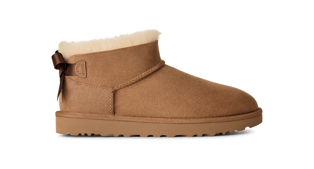 Ultra Mini Bailey Bow - CHESTNUT