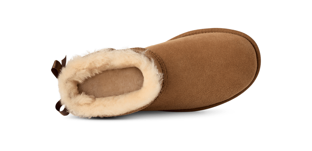 Ultra Mini Bailey Bow - CHESTNUT