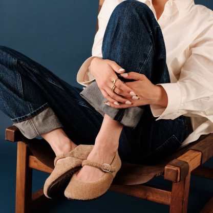 Quill Ballet Flat - BEACHWOOD