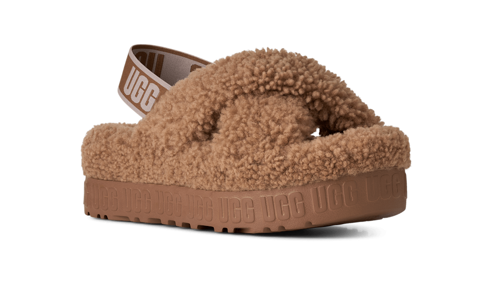Oh Fluffita Cross Strap - CHESTNUT