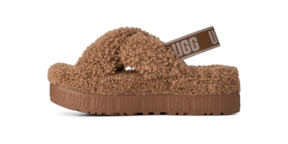 Oh Fluffita Cross Strap - CHESTNUT