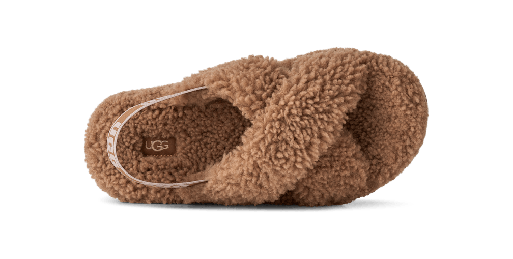 Oh Fluffita Cross Strap - CHESTNUT