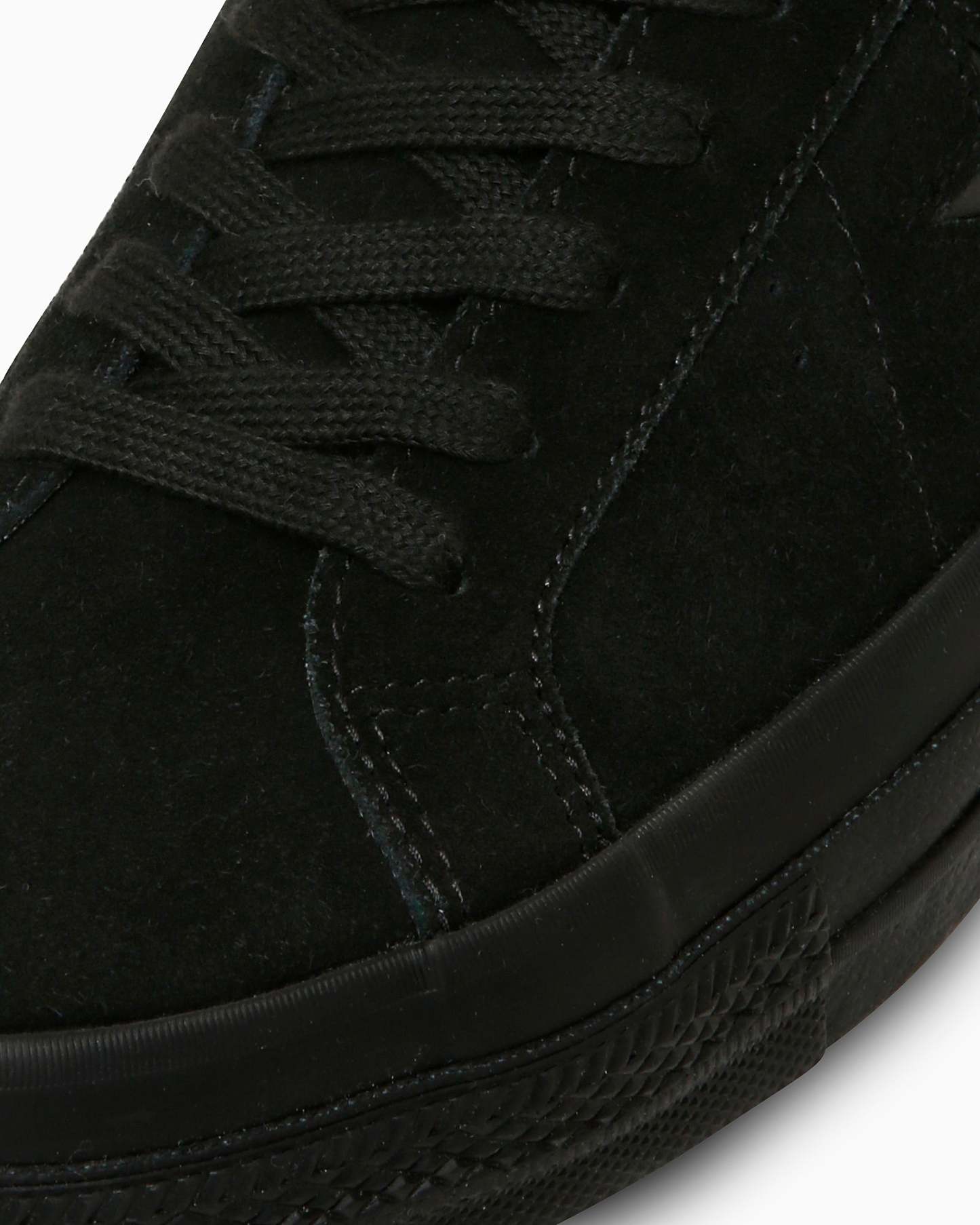 CONVERSE ONE STAR SUEDE - ブラックモノクローム - 7