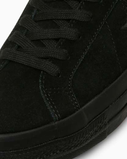 CONVERSE ONE STAR SUEDE - ブラックモノクローム - 7