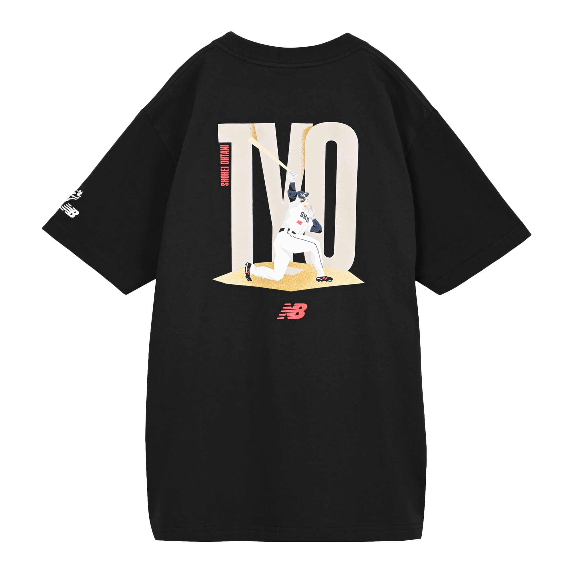 New Balance 大谷翔平シグネチャー Made in USA ショートスリーブTシャツ #1, MT61E7L4BK