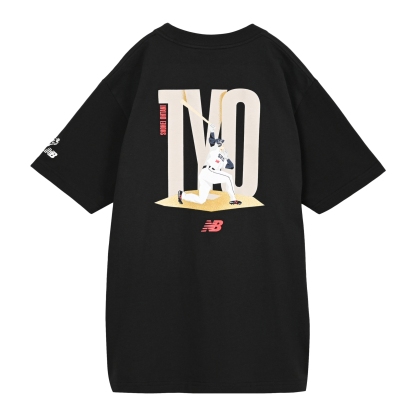 New Balance 大谷翔平シグネチャー Made in USA ショートスリーブTシャツ #1, MT61E7L4BK