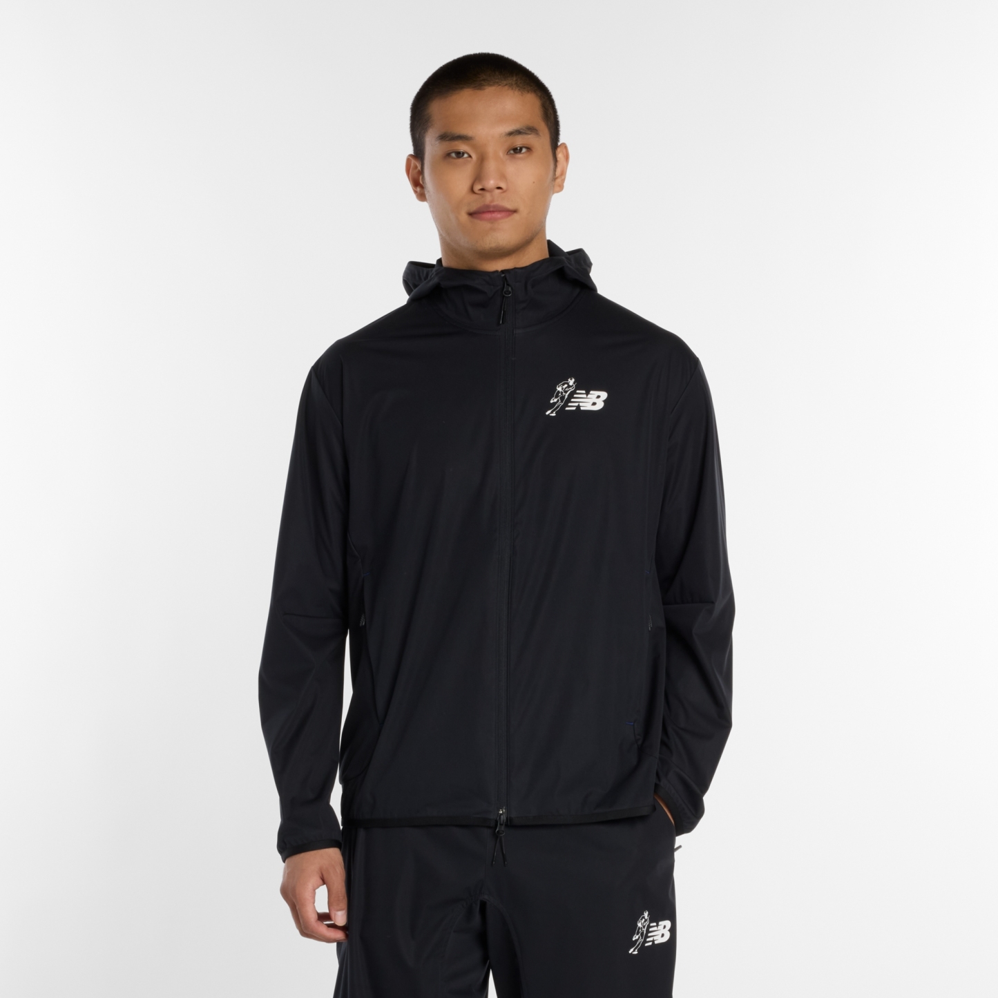 New Balance 大谷翔平シグネチャーパフォーマンスウォームアップジャケット, MT61B54UBK
