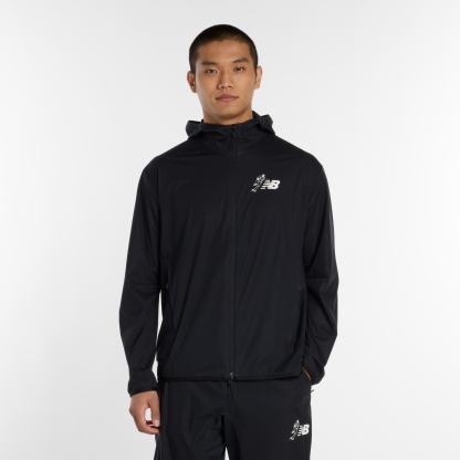 New Balance 大谷翔平シグネチャーパフォーマンスウォームアップジャケット, MT61B54UBK