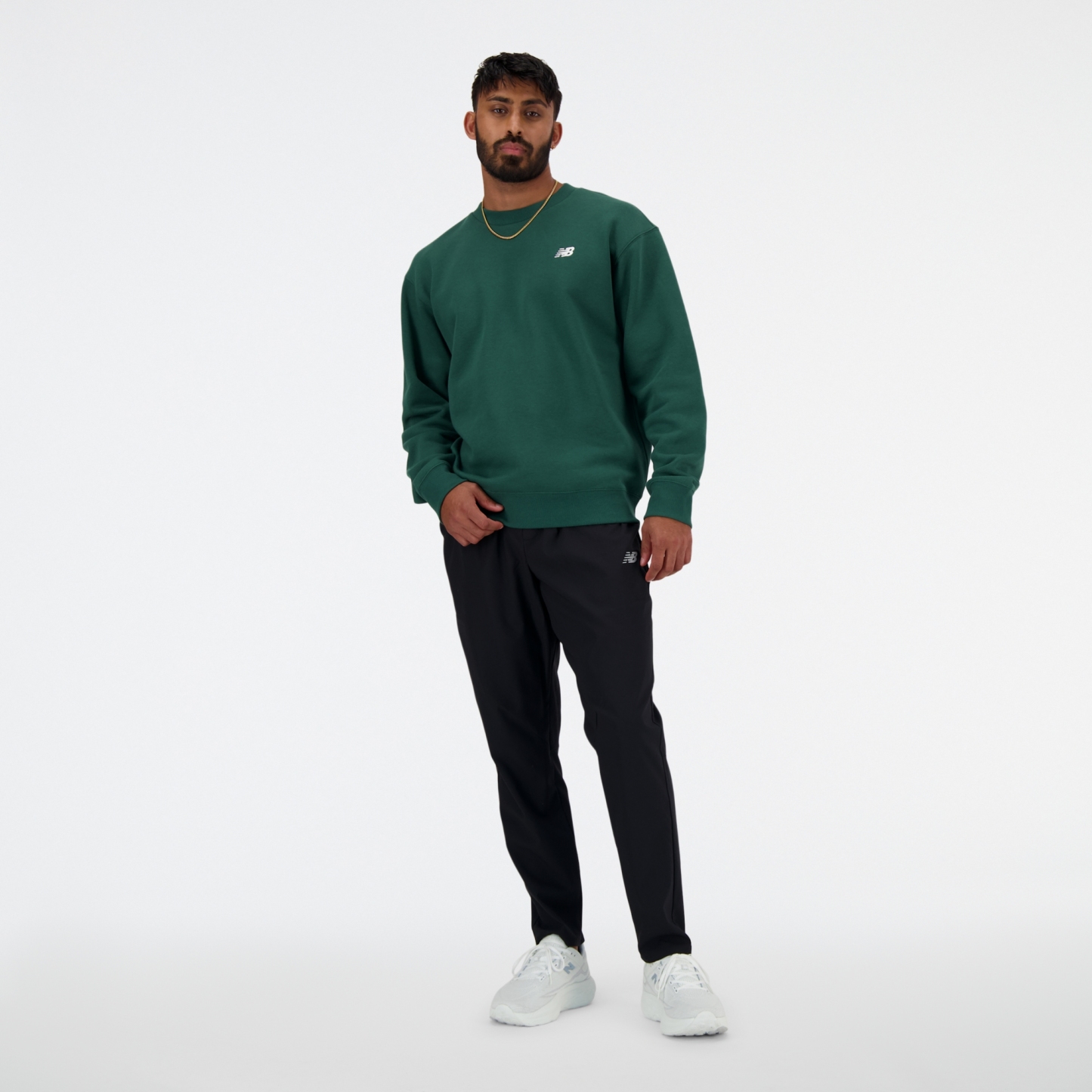 New Balance AC テーパードパンツ28インチ（レギュラー）, AMP41060BK