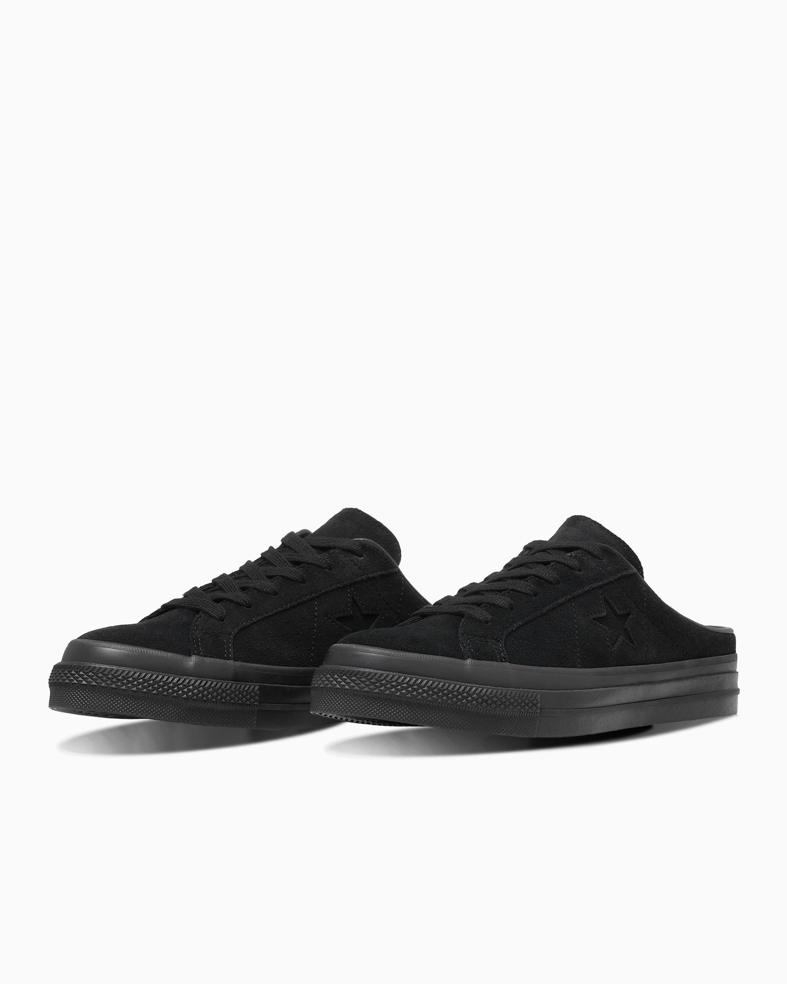 CONVERSE ONE STAR SUEDE MULE - ブラックモノクローム - 2