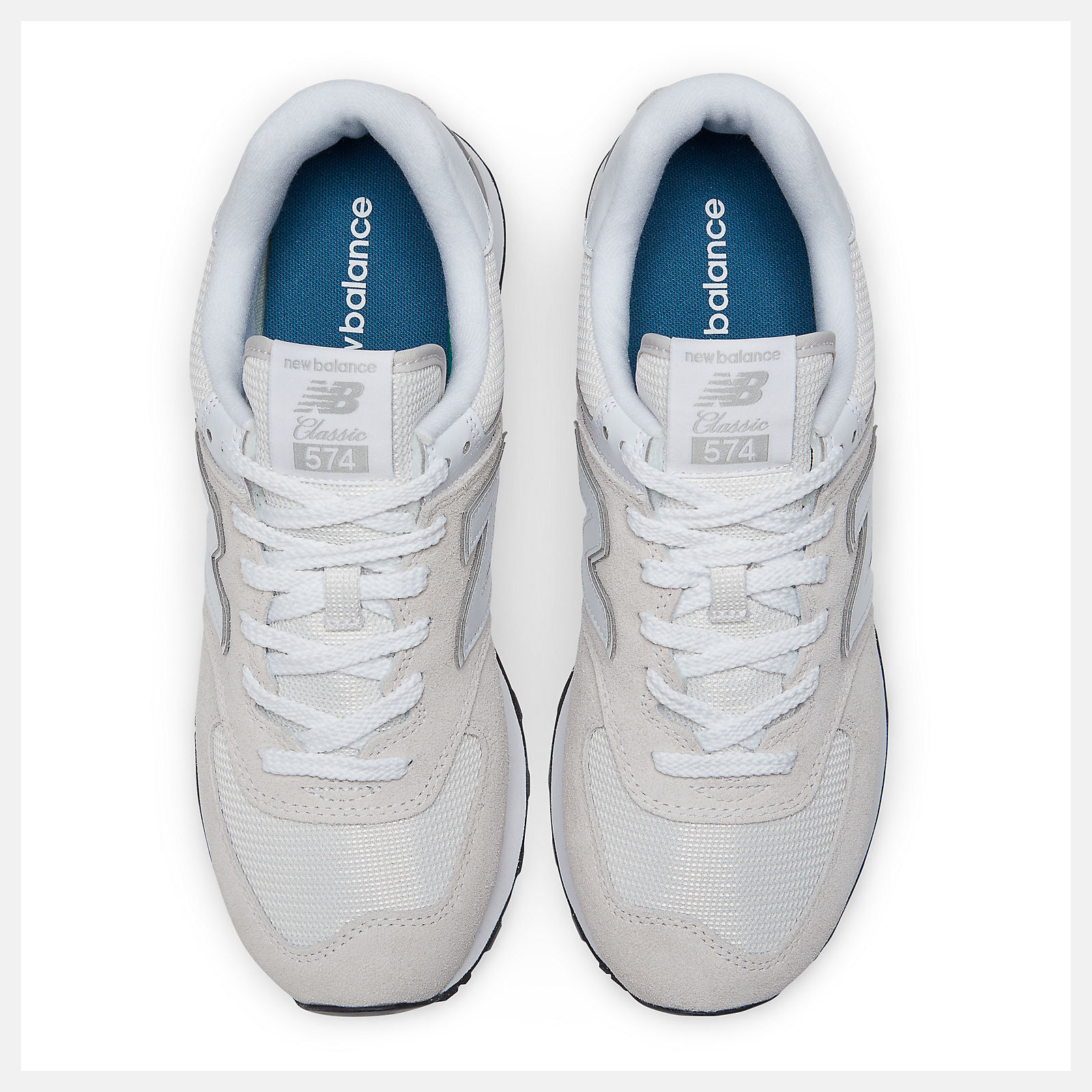 New Balance 574 Core ML574EVW NIMBUS CLOUD with WHITE