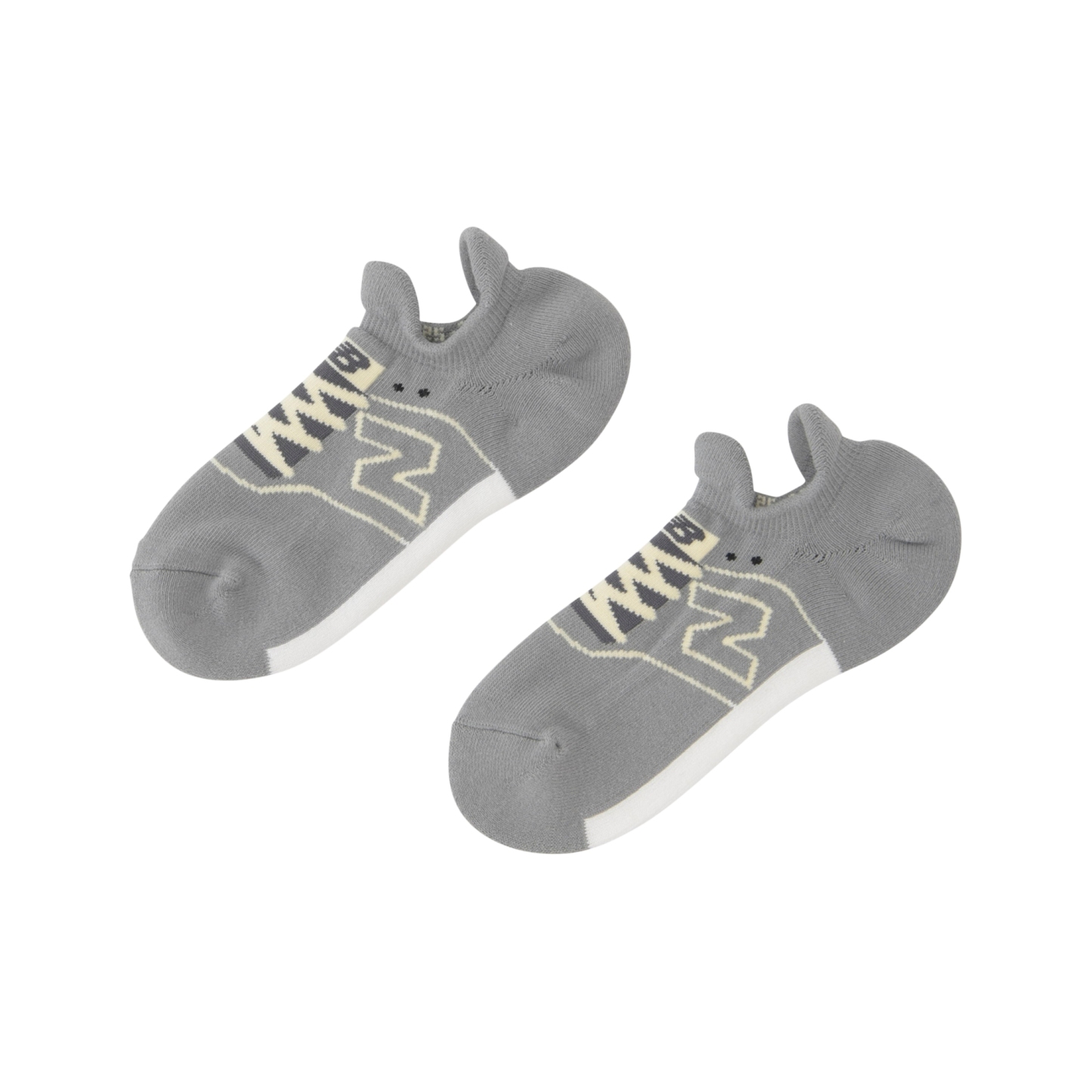 New Balance スニーカー柄パイルソックス, LAS35701YST