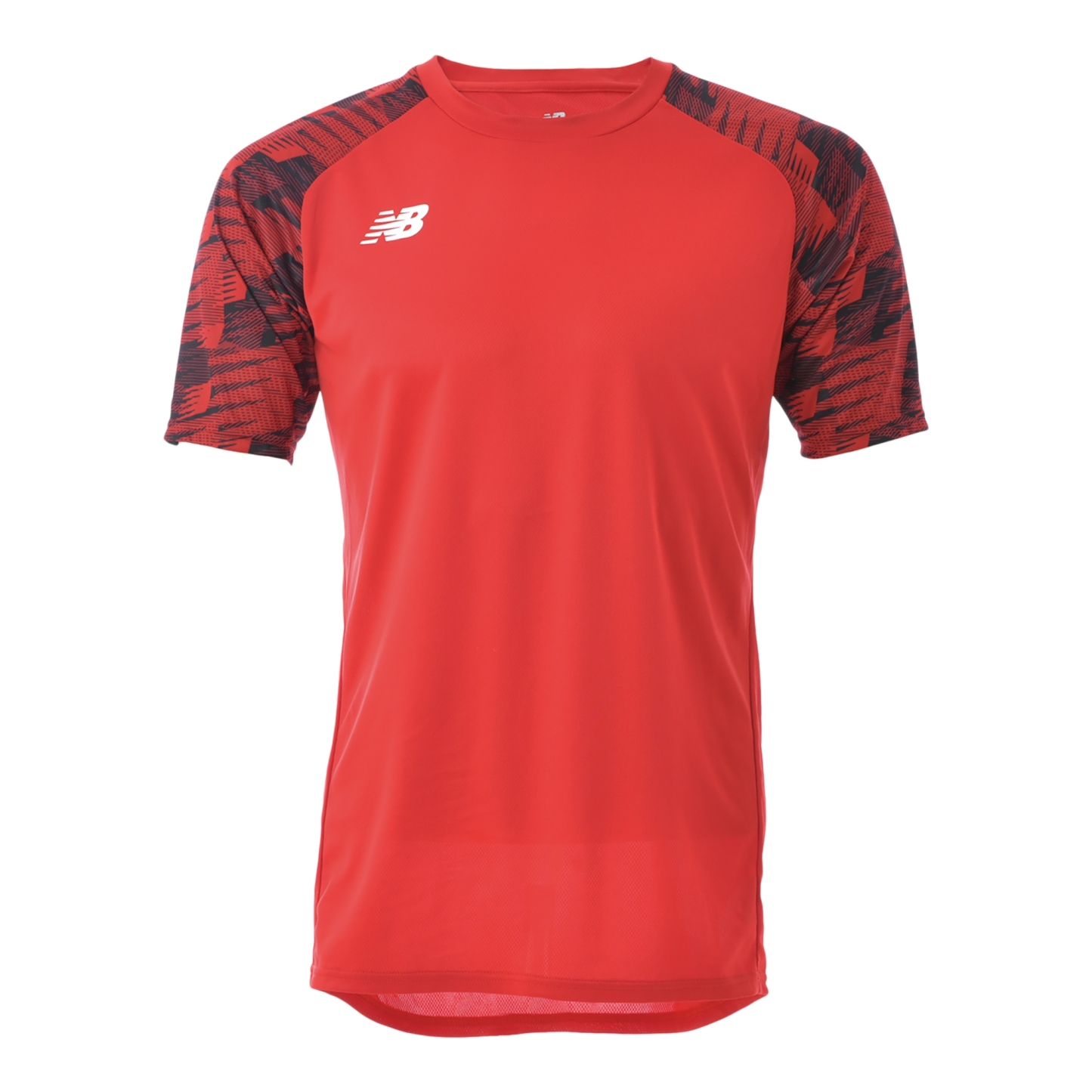 New Balance ゲームシャツ, JMTF1417RED