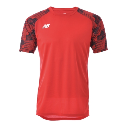 New Balance ゲームシャツ, JMTF1417RED