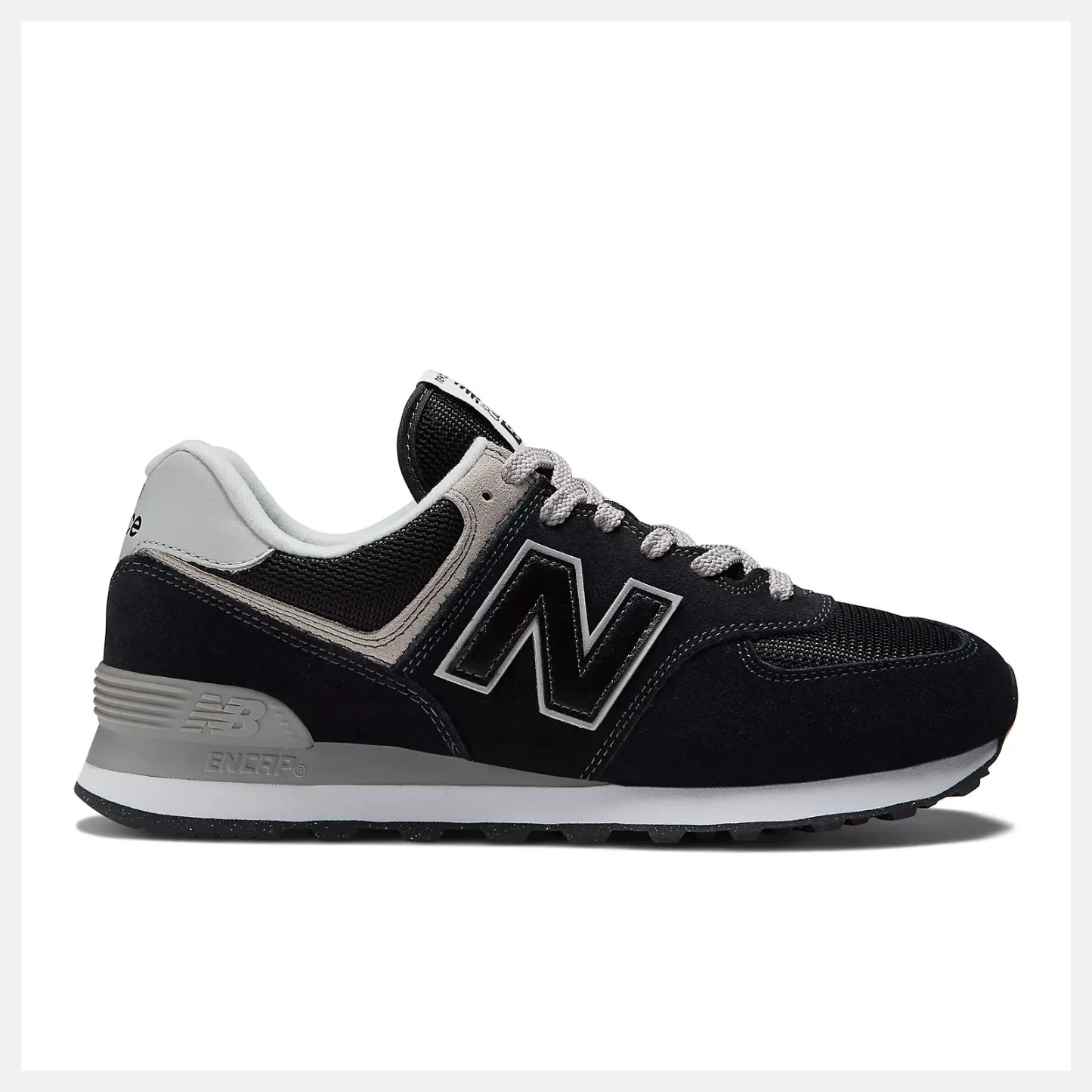 New Balance 574 Core ML574EVB BLACK with WHITE