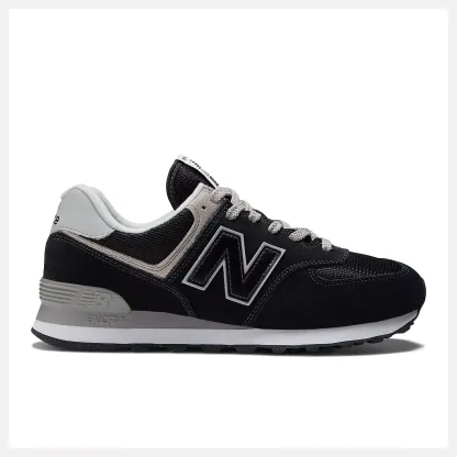 New Balance 574 Core ML574EVB BLACK with WHITE